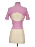 STAUD Pink Turtleneck Sweater Size XS - photo 2