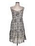 Hem & Thread 100% Rayon Paisley Gray Cocktail Dress Size L - photo 1
