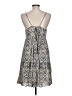 Hem & Thread 100% Rayon Paisley Gray Cocktail Dress Size L - photo 2