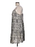 Hem & Thread 100% Rayon Paisley Gray Cocktail Dress Size L - photo 5