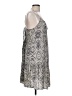 Hem & Thread 100% Rayon Paisley Gray Cocktail Dress Size L - photo 4