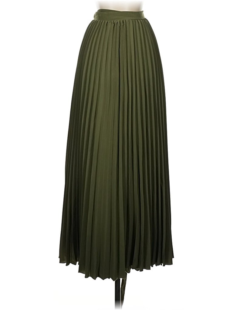 Pre-owned Lularoe Formal Skirt In Green
