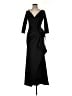 Xscape Black Cocktail Dress Size 6 - photo 1