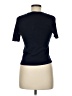 A.L.C. 100% Cotton Blue Short Sleeve Turtleneck Size M - photo 2