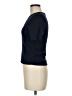 A.L.C. 100% Cotton Blue Short Sleeve Turtleneck Size M - photo 5