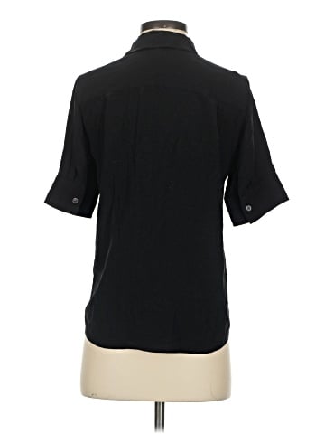 Marc Jacobs Short Sleeve Silk Top (view 2)