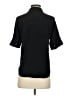 Marc Jacobs 100% Silk Black Short Sleeve Silk Top Size 2 - photo 2
