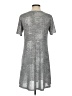 Veronica M. Metallic Silver Casual Dress Size S - photo 2