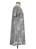 Veronica M. Metallic Silver Casual Dress Size S - photo 4