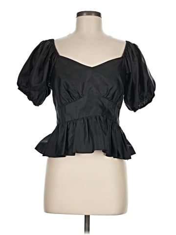LoveShackFancy Short Sleeve Blouse (view 1)