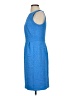 Ann Taylor Tweed Blue Cocktail Dress Size 4 - photo 5