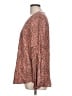 Staccato 100% Rayon Brown Long Sleeve Blouse Size L - photo 5