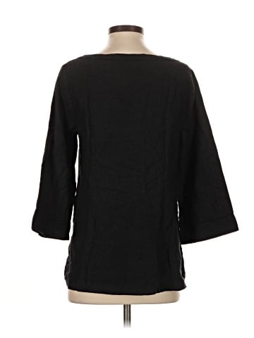 Three Dots 3/4 Sleeve Blouse (view 2)