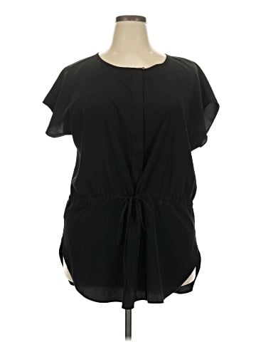 Ann Taylor Short Sleeve Blouse (view 1)