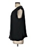 Ann Taylor LOFT 100% Polyester Black 3/4 Sleeve Blouse Size L - photo 5