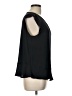 Ann Taylor LOFT 100% Polyester Black 3/4 Sleeve Blouse Size L - photo 4