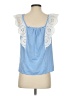 Vineyard Vines Blue Sleeveless Blouse Size XXS - photo 2