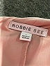 Robbie Bee 100% Polyester Solid Pink Casual Dress Size L - photo 7