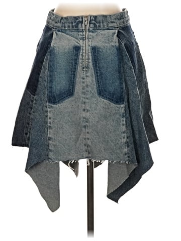 We the Free Denim Skirt (view 2)