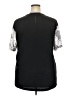 Xersion Paisley Silver Short Sleeve T-Shirt Size XXL - photo 2
