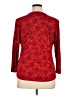 Liz Claiborne Red 3/4 Sleeve Blouse Size XL - photo 2