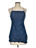 Zara Solid Blue Sleeveless Blouse Size S - photo 1
