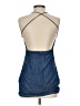 Zara Solid Blue Sleeveless Blouse Size S - photo 2