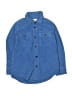 Crewcuts Solid Blue Long Sleeve Button-Down Shirt Size 4 - 5 - photo 1