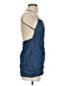 Zara Solid Blue Sleeveless Blouse Size S - photo 4