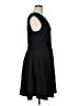 Relativity Solid Black Casual Dress Size XL - photo 4