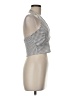 21 Saints Gray Silver Sleeveless Blouse Size M (estimated) - photo 4
