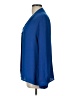 Violet & Claire 100% Polyester Blue Long Sleeve Blouse Size L - photo 5
