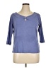 Rafaella Blue 3/4 Sleeve Top Size XL - photo 1
