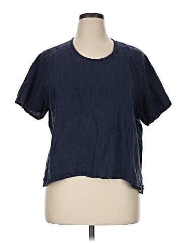 Flax Short Sleeve Top (view 1)