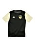 Adidas 100% Polyester Color Block Gold Short Sleeve T-Shirt Size S (youth) - photo 1