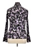 Apt. 9 Animal Print Purple Long Sleeve Blouse Size XL - photo 2