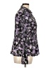 Apt. 9 Animal Print Purple Long Sleeve Blouse Size XL - photo 4
