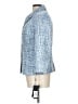 Karl Lagerfeld Paris 100% Polyester Tweed Blue Blazer Size 12 - photo 5