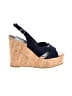 Stuart Weitzman Blue Wedges Size 5 1/2 - photo 1