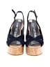Stuart Weitzman Blue Wedges Size 5 1/2 - photo 2