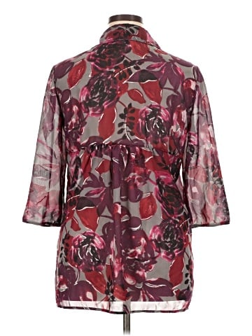 Daisy Fuentes 3/4 Sleeve Blouse (view 2)