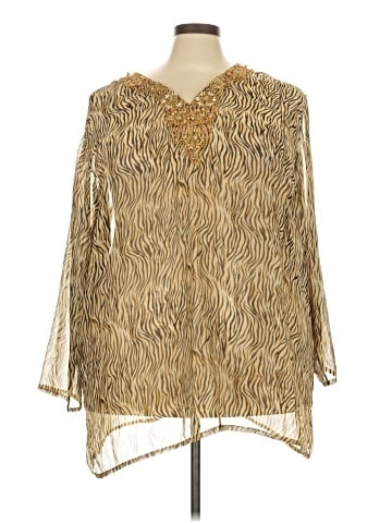 Denim 24/7 Long Sleeve Blouse (view 1)
