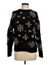 J.Crew 100% Wool Stars Black Wool Pullover Sweater Size XS - photo 1