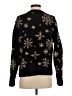 J.Crew 100% Wool Stars Black Wool Pullover Sweater Size XS - photo 2