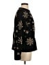 J.Crew 100% Wool Stars Black Wool Pullover Sweater Size XS - photo 4