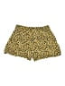 Rusty 100% Rayon Animal Print Yellow Shorts Size L - photo 1
