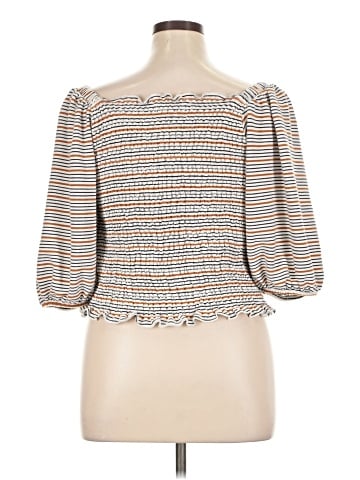 Ann Taylor LOFT 3/4 Sleeve Top (view 2)