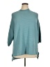 Cyrus Teal 3/4 Sleeve Top Size 1X - photo 1