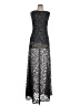 Alice + Olivia 100% Polyester Black Cocktail Dress Size L - photo 1