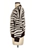 Main Strip Animal Print Brown Pullover Sweater Size M - photo 5